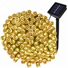 22m 200 LED Christmas Outdoor weatherproof waterproof Solar Powered Fairy String Lights