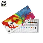 hot sale high grade 12pcs 12ml acrylic paint price