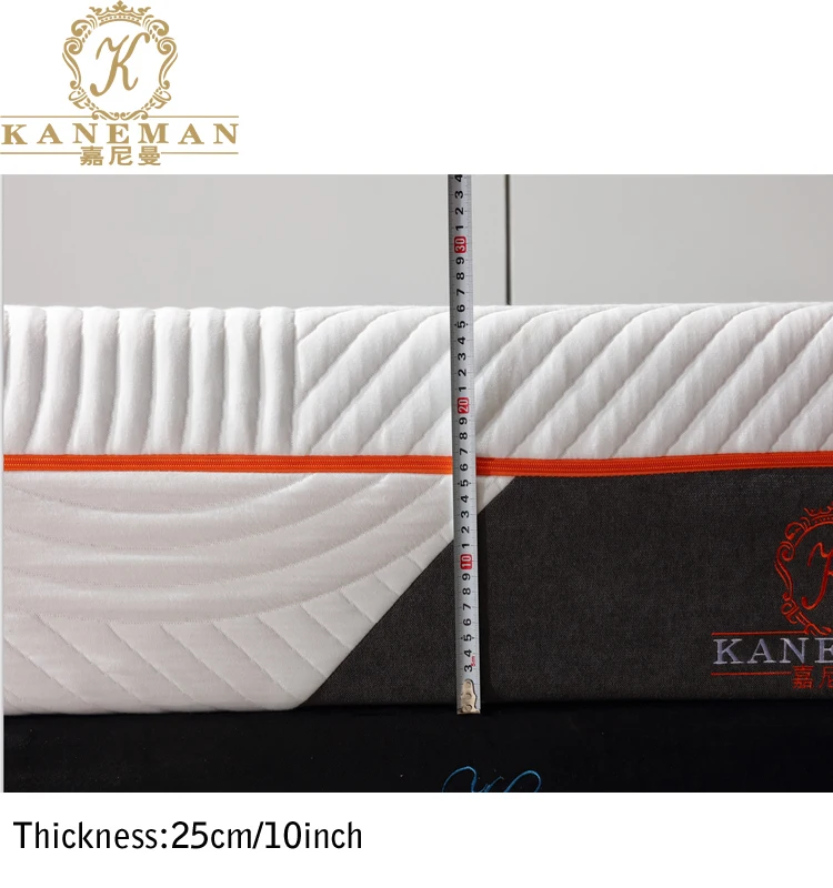 ODM And OEM 10 inch Vacuum Compress Roll Packing Visco Cool Gel Memory Foam Mattress - Jozy Mattress | Jozy.net