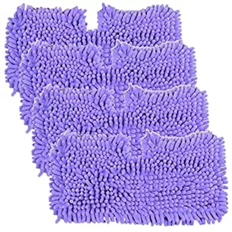  online Hot Sale Steam Chenille Mop Head Cloth Cover Replacement  Cleaning Pads For Shark Microfiber Machine Gadget