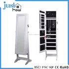 Hot Sale Mirrored Jewelry Armoire Cabinet Standing Mirror