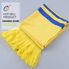 Scarf Sample Free Hot Sale Custom Printed Fans Football Knitted Scarf