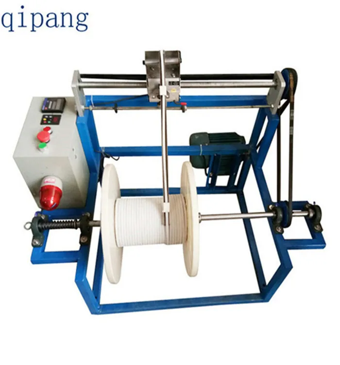 Aluminium Wire Winding Machine Flat Wire Pvc Fiber Winding Machine