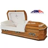 ANA Funeral supplies American style Adult Wood Oak Casket for sale