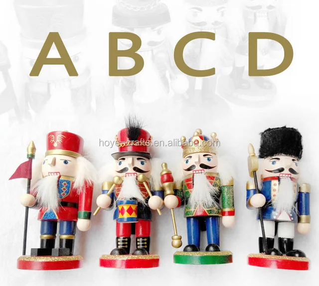 european style wooden nutcracker christmas gift wooden