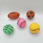 best selling soft plastic Sound balls football basketball pet rubber toys