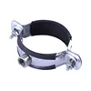 Factory Price Customized Stainless Steel Heavy Duty Pipe Clamp With Rubber