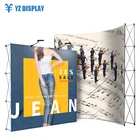 Foldable Rack Custom Folding Banner Stand Trade Show Backdrop Pop Up Shop Display