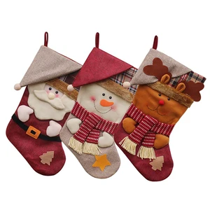 christmas decorations and party accessory custom xmas stockings