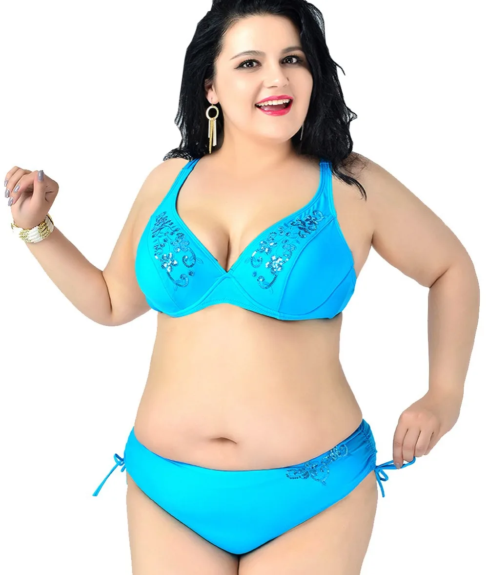 women fat big size bikini set plus size bikini set for women fat push up .....