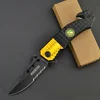 Hot sell assisted opening Fire fighter Police Hunting Tactical folding US Army Knife with different Emblem survival outdoor tool