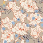 Wholesale Hand Painted 100% 22mm Charmeuse Pure Silk Fabric