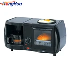 3 in 1 Breakfast Maker machine with Coffee Maker