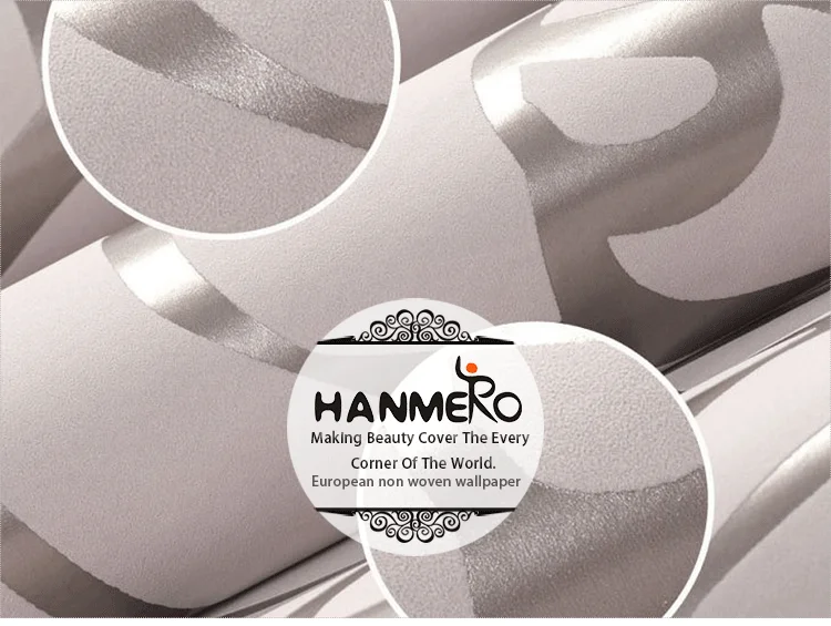 Embossed Modern Tv Background heavy vinyl wallpaper for home decoration