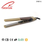 Factory ce rohs top iron hair straightener for sale PTC heater flat irons