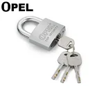 Top security nickle/Chrome plated solo/solex brass vane disc key Copper padlock with master key or key alike system
