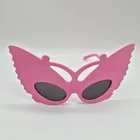 Custom Pure Pink Wedding Holiday Birthday Party Decoration Glasses