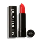 wholesale Beauty cosmetics glitter lip gloss light color lipstick