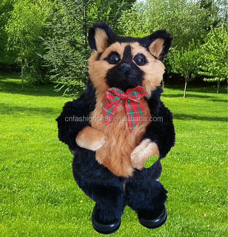 dog dancing and singing