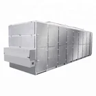 Industrial mesh belt type stevia leaf hemp moringa leaf drying machine