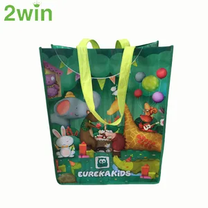 new design custom non woven shopping recycled pp woven bag