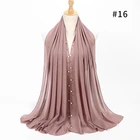 Fashion 2019 Muslim jersey scarf wholesale head shawl women hijab