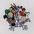 Custom Self Adhesive Stick On Fabric Badges