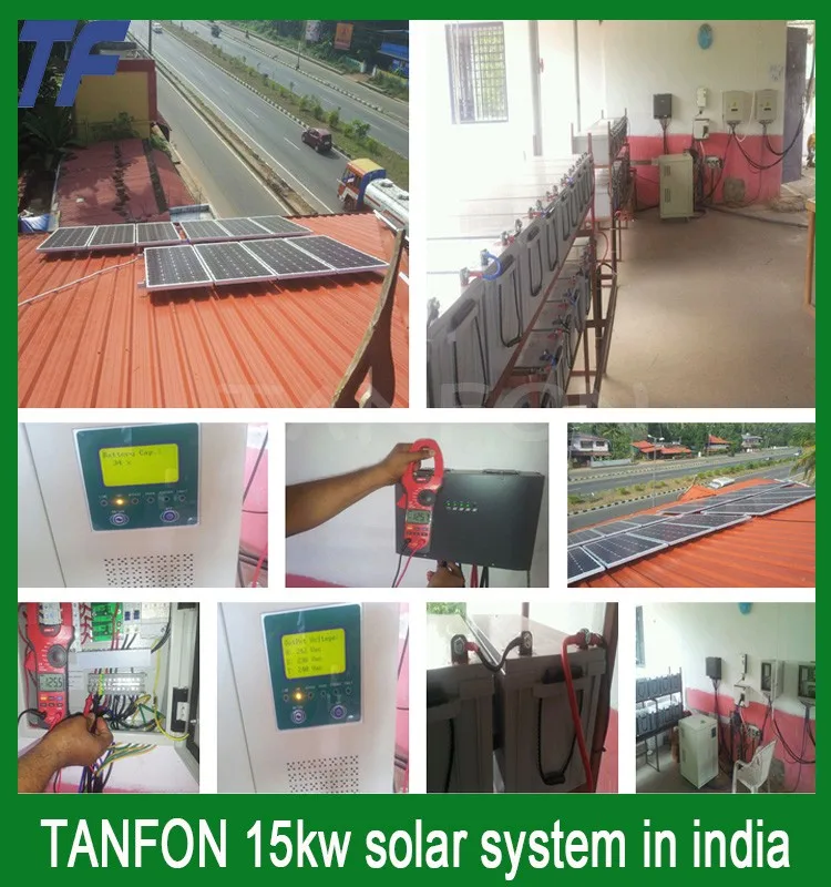 TANFON 15kw solar system in india