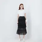 2019 new casual simple and comfortable hollow white woven Women Blouse