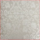 Grey Classic Scroll Design European Style Pure Paper Wall Paper