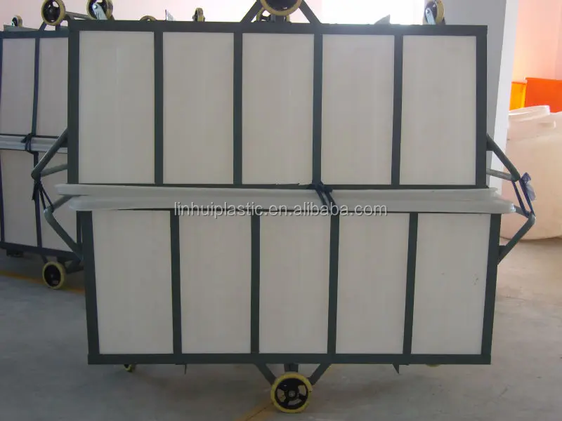 Durable Oem Pe Verwendet Kunststoff Wäsche Wagen Mit Rädern Herstellung