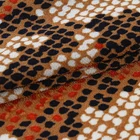 Shaoxing Textile FDY polyester and spandex crepe snakeskin printed knitted fabric