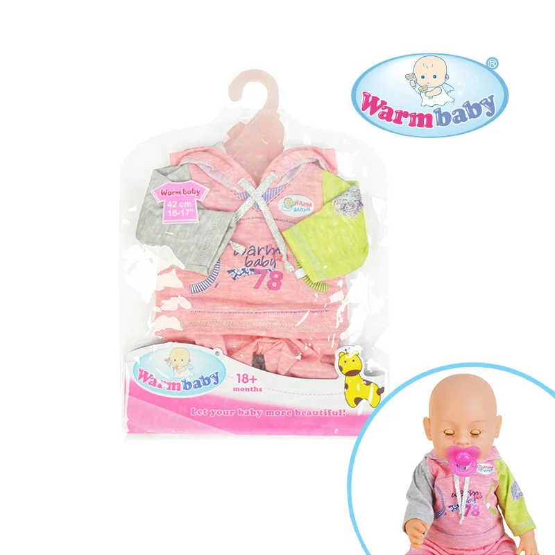 17 inch baby doll clothes