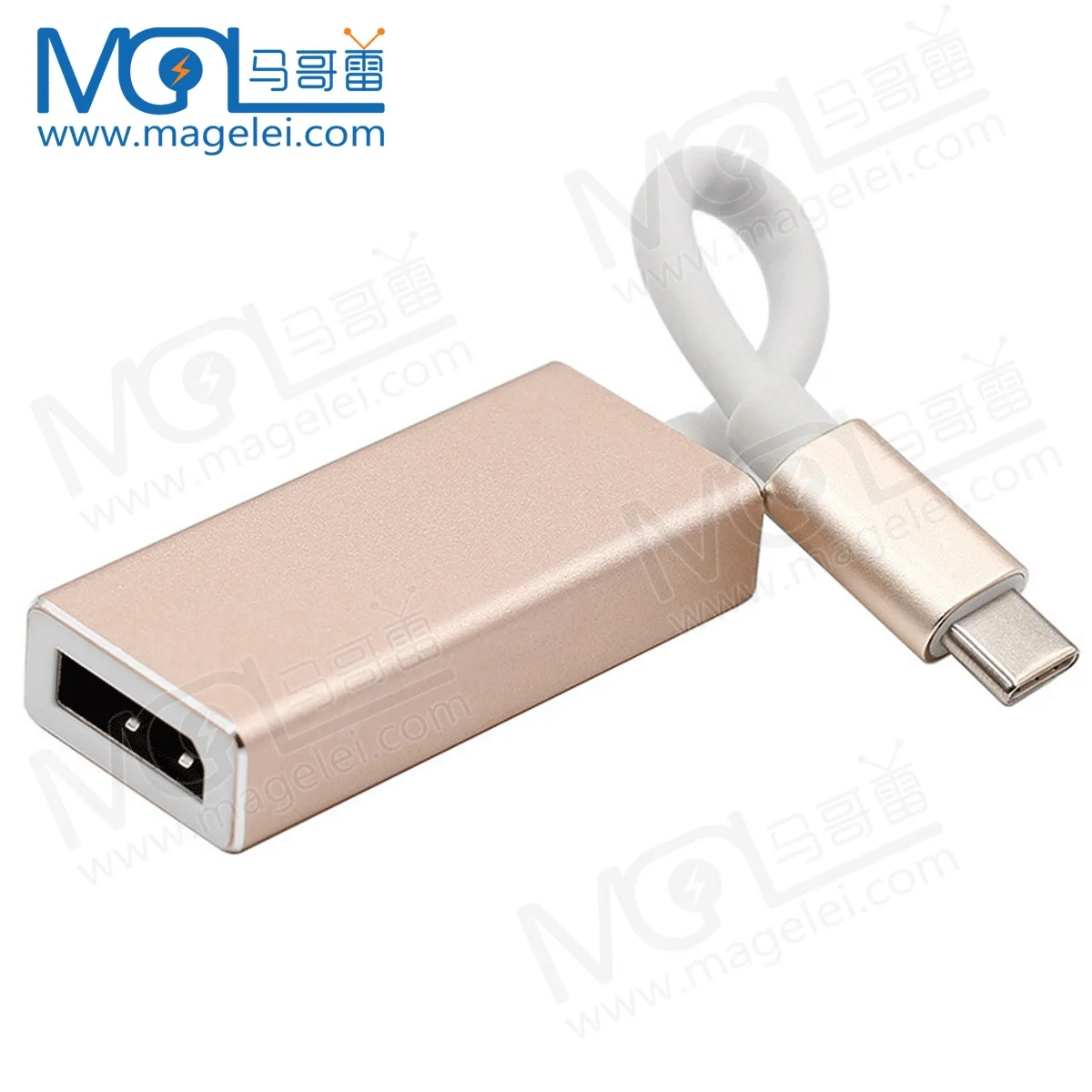 USB-C to DisplayPort Adapter USB 3.1 Type C to DP Adapter Converter Support 1080P - ANKUX.COM
