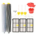 Vacuum Cleaner Accessories Filter & Main Brush Side Brush Kits For iRobot Room ba 800 860 870 880 890 900