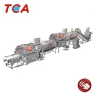 continuous Taro Potato Washing Peeling Machine