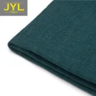 JYL pure linen yarn dyed fabric breathable and lightweight for shirt and linen cloth 100% stone washed linen fabric GL1003#