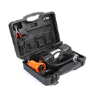 Car emergency tool kit 220W 100psi double cylinder air compressor for car