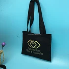 eco friendly cotton foldable tote bag with snap closure