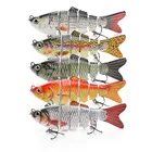 Wholesale Swimbait 4inch/18g Fishing lures Hard Jointed Trolling Fishing Lures for Saltwater and Freshwater