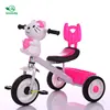 kitty head baby tricycle music and flashing light children tricycle trike wholesales