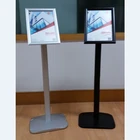 Showroom Information Display Stand Advertising Menu Stand