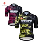Geeklion 2019 Summer Breathable Short Sleeves Cycling Wear Custom Bike Jersey MTB Cycling Kit