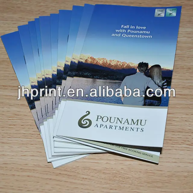 high quality saddle stitching magazine/brochure/catalogue printing service