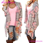 2017 Stylish Warm Sweater Printed Knitted Winter Autumn Long Sleeves Women Cardigan
