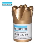 38mm high quality gold color tungsten carbide tapered button drill bit