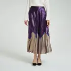 APHACATOP Wholesale A line polyester knitted Color Mixed Long female ladies long Skirt