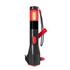 Emergency Hand Crank Rechargeable Flashlight with USB input and output phone charger