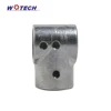 Sand casting supplier aluminum casting Tees pipe connector