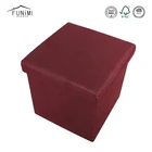 Fabric Linen Chair Furniture Sofa Christmas Storage Box